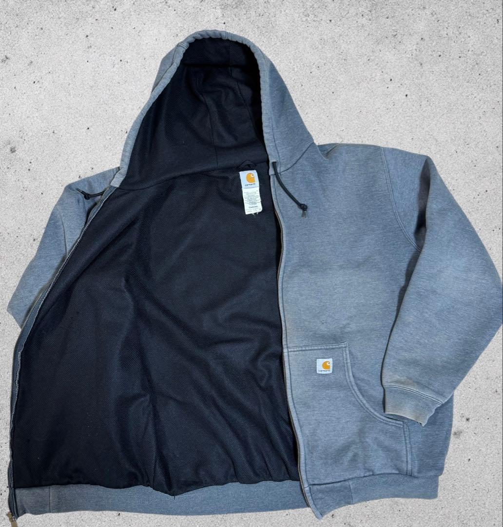 【Carhartt】雰囲気抜群のフェード感希少XLサイズ＆裏サーマル地