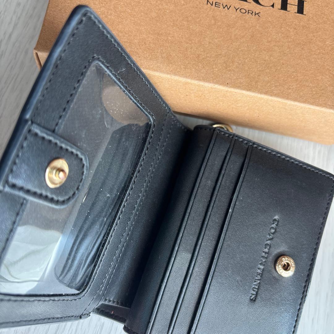 COACH スプラッシュプリント 二つ折り財布