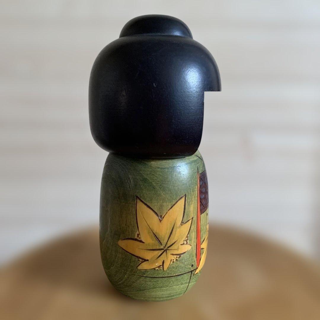 和のインテリアに！　昭和の創作こけし　総理大臣賞受賞作家作品　こけしの里『静香』