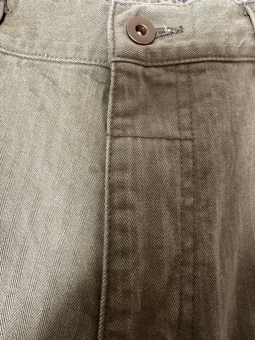 ジャーナルスタンダードラックス　ヴィンテージへリンボン　ペインターパンツ