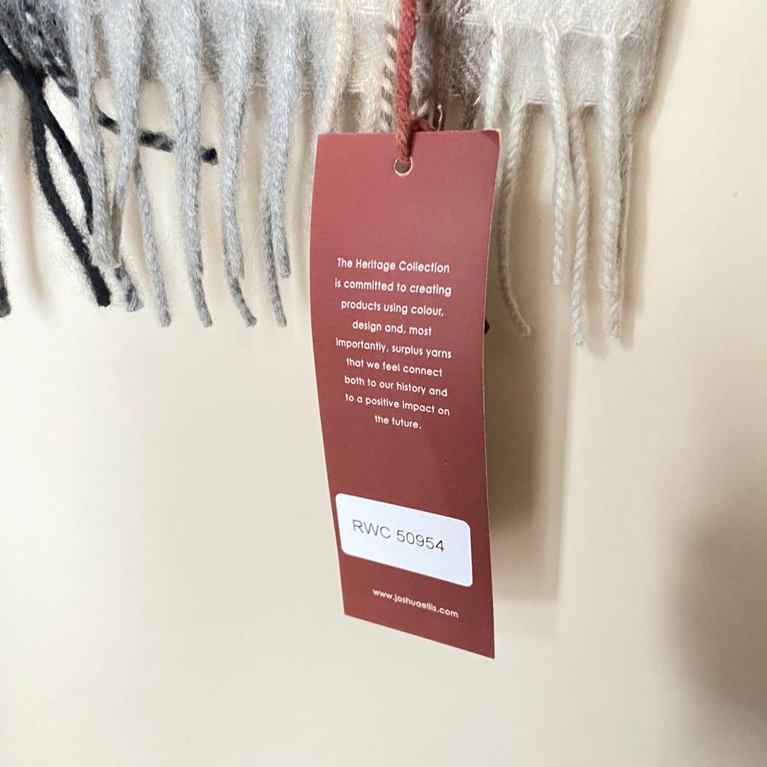 【Joshua Ellis】 ジョシュア エリス カシミヤ マフラー ストール