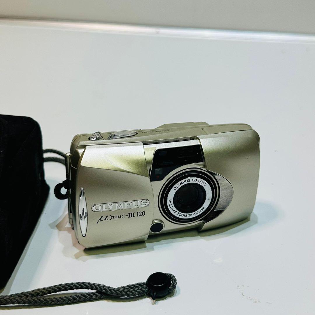 OLYMPUS μ[mju:] - III 120 コンパクトフィルムカメラ