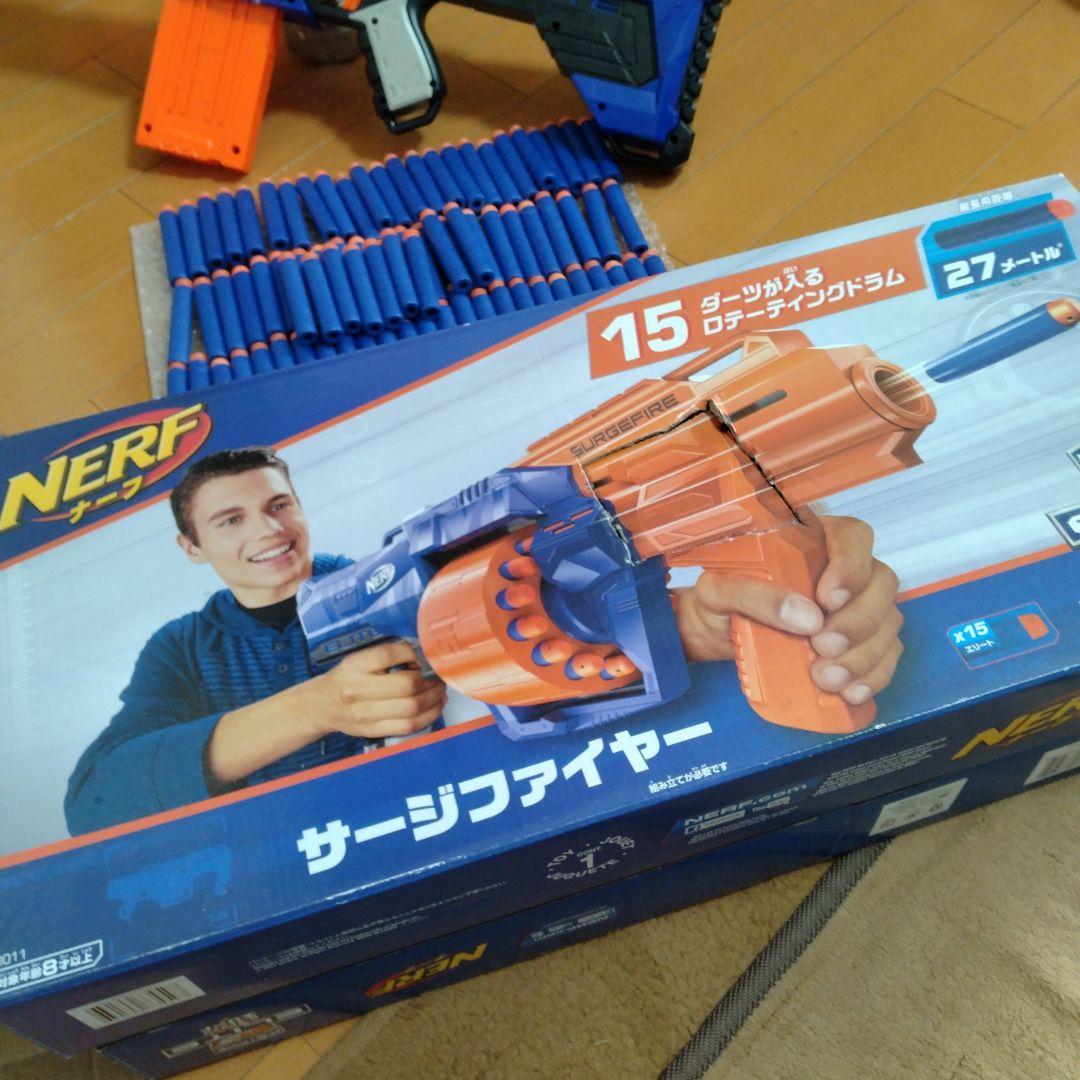ナーフ（サージファイヤーとデルタトルーパーのセット）ダーツ80個付き