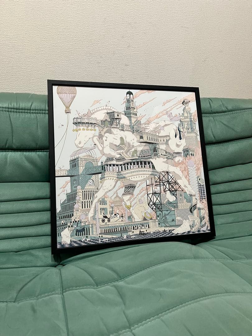 エルメス　額装　インテリア