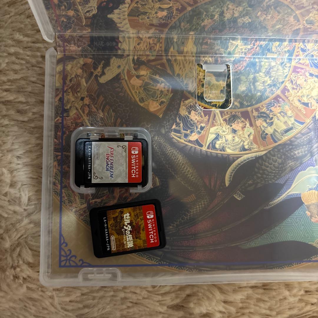 Nintendo Switch 赤/青 本体 ケース付き