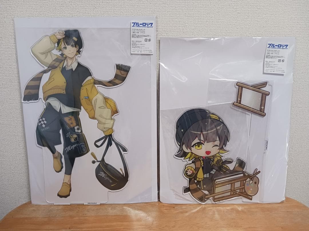 ブルーロック 蜂楽廻 UGCコラボ アパレル BIGアクリルスタンド Wセット
