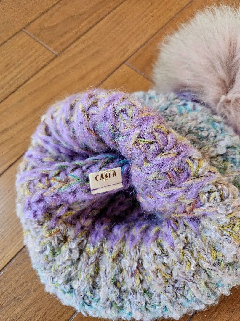 CA4LA カシラ　グラデーションニット帽　カラフル　値下げ中　最終価格