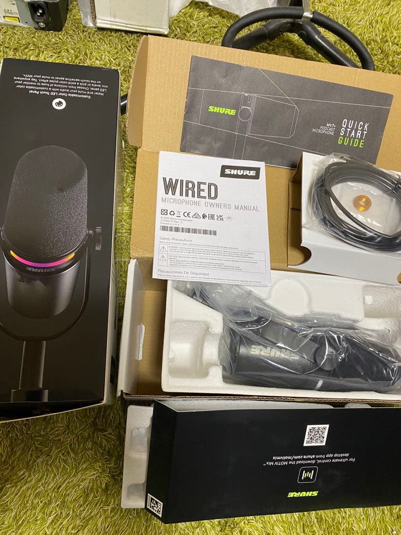 配信機器・PA機器・レコーディング機器 SHURE MV7+