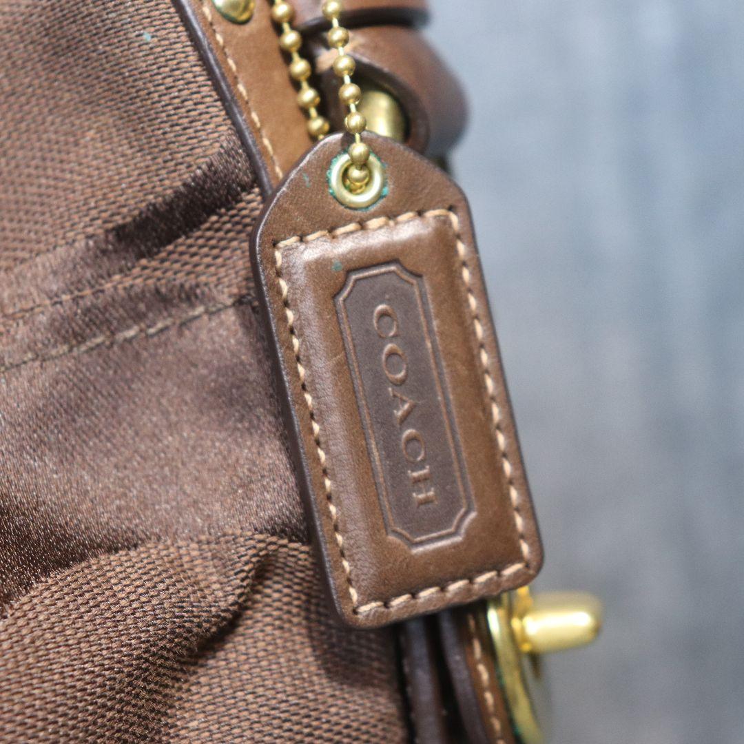 バッグ COACH Signature shoulder bag accessory