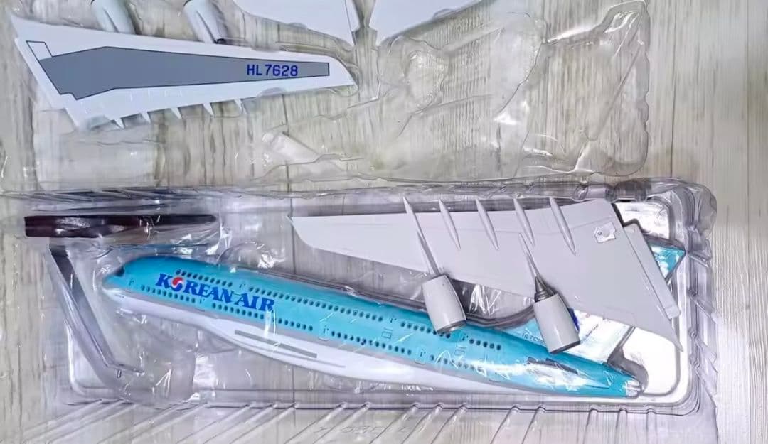 大韓航空 エアバス A380 1/160 大型サイズ LED照明点灯