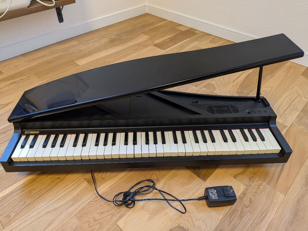 KORGMICROPIANOマイクロピアノミニ鍵盤61鍵 ブラック自動演奏可能