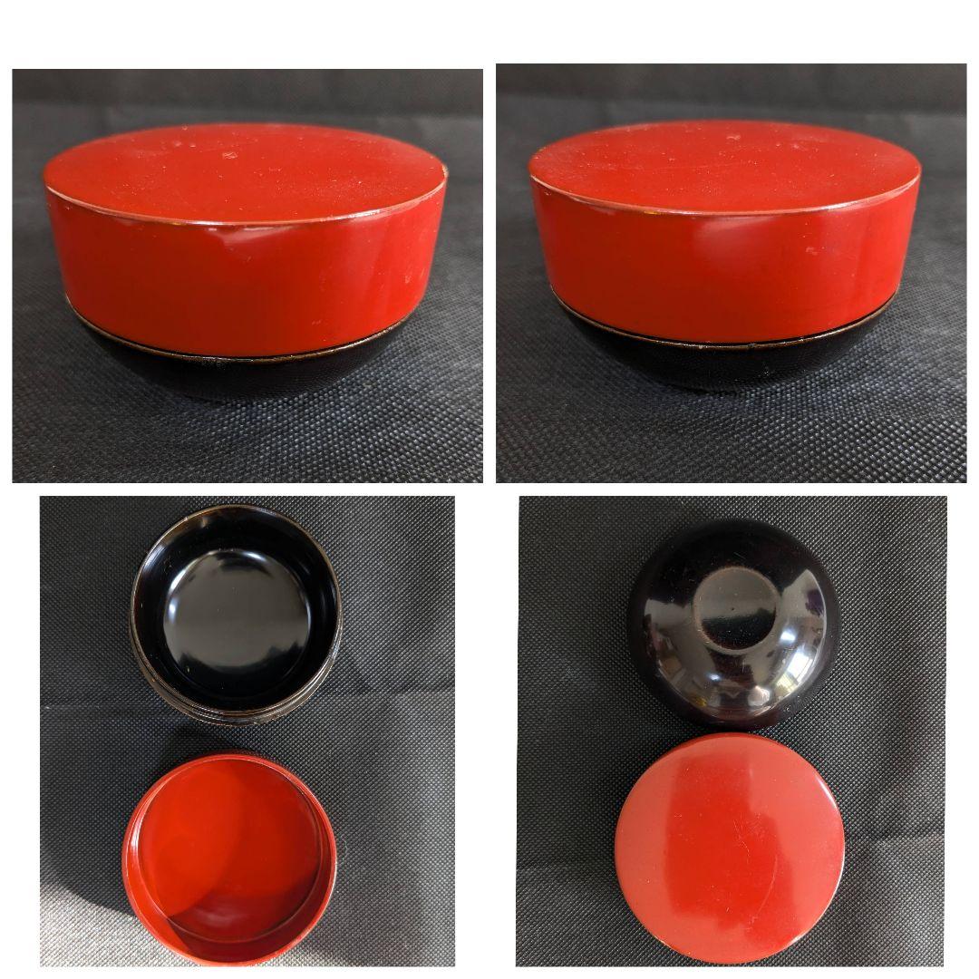 茶道具 棗 蒔絵 8点 まとめ売り 黒 赤 朱色