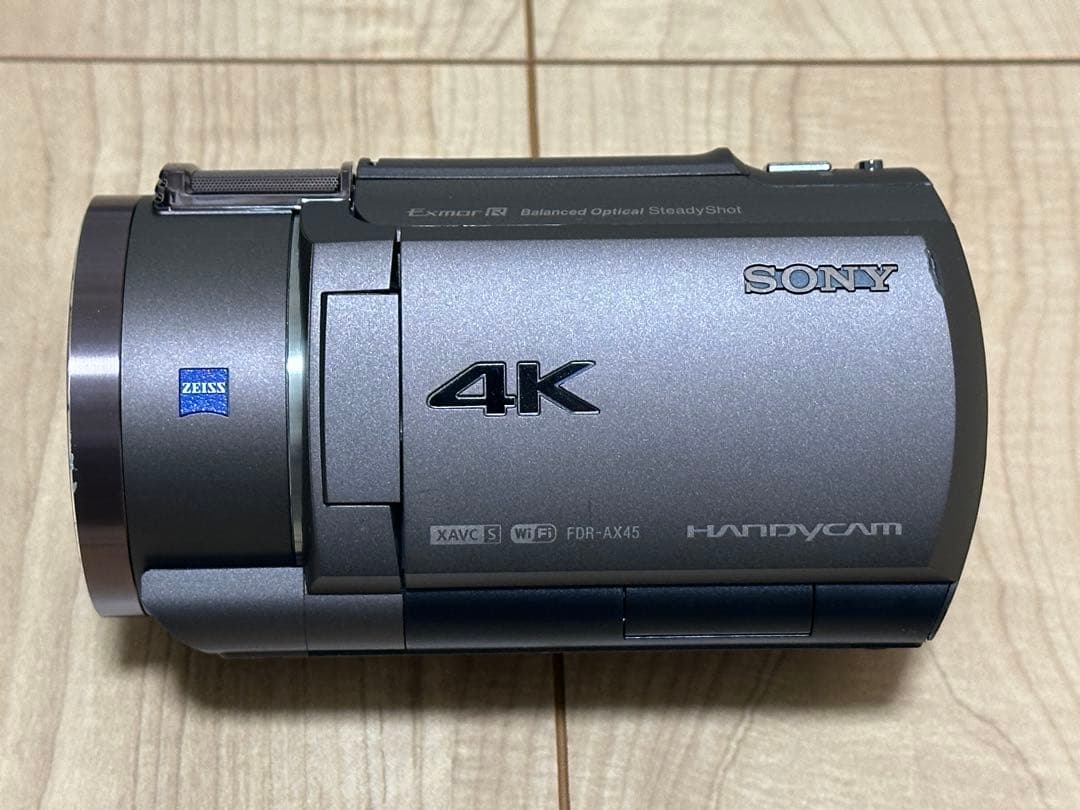 SONY FDR-AX45A ハンディカム 本体+予備バッテリー・純正ケース