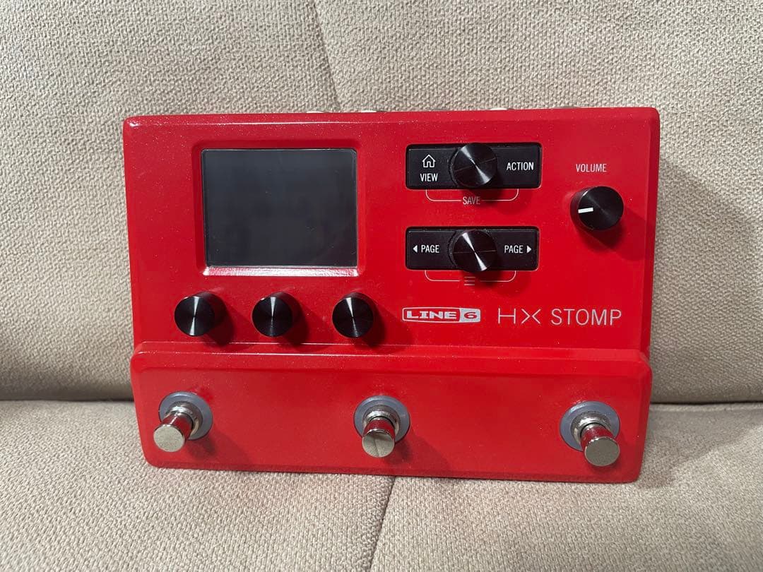 ギター Line6 HX stomp limited edition Red