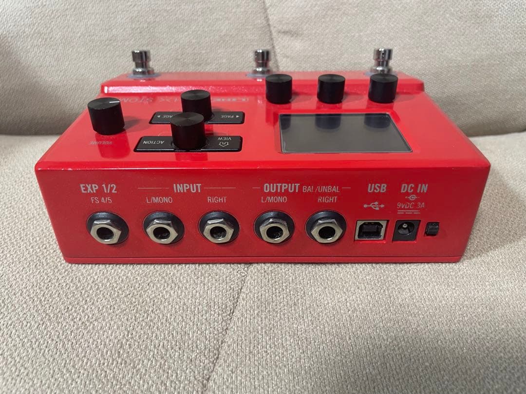 ギター Line6 HX stomp limited edition Red