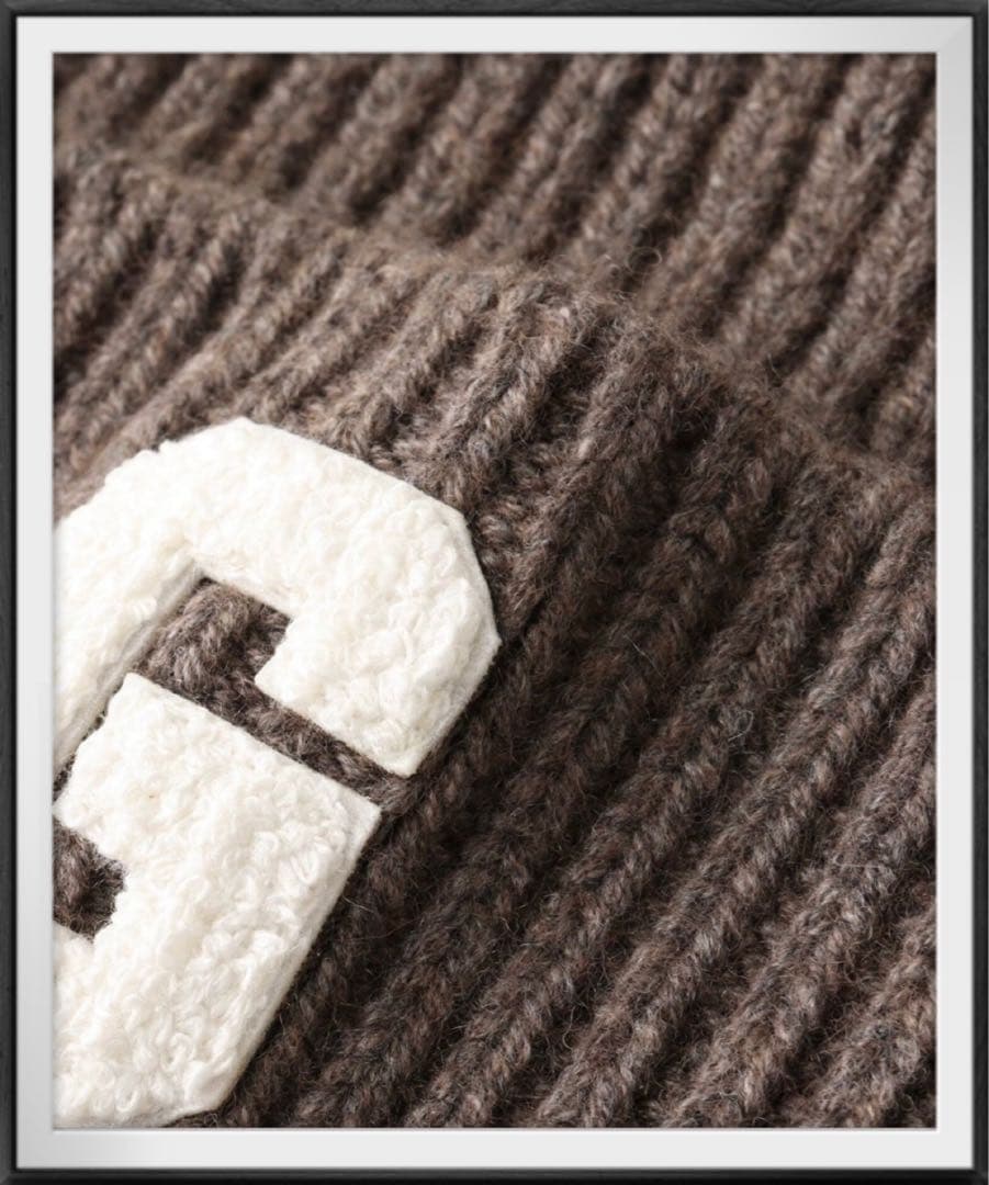 完売！新品☆L'Appartement グッド グリーフ BEANIE☆ブラウン