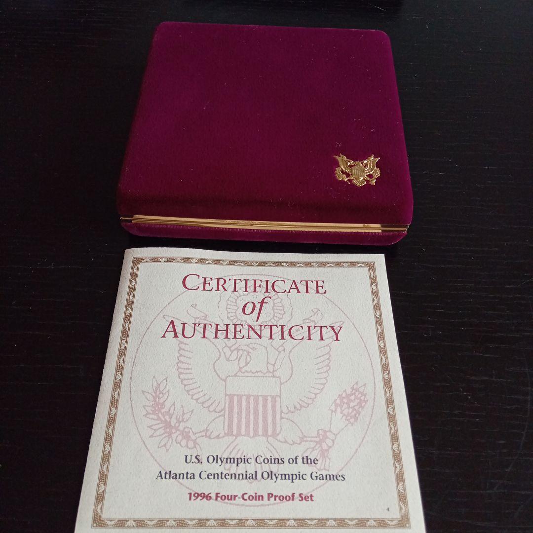 1996年アトランタオリンピック セット 金貨、銀貨、銅貨4枚セット