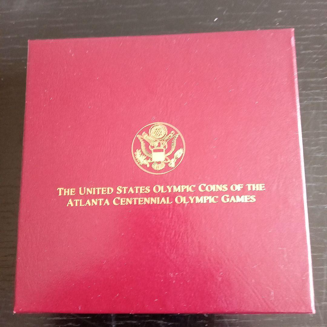 1996年アトランタオリンピック セット 金貨、銀貨、銅貨4枚セット