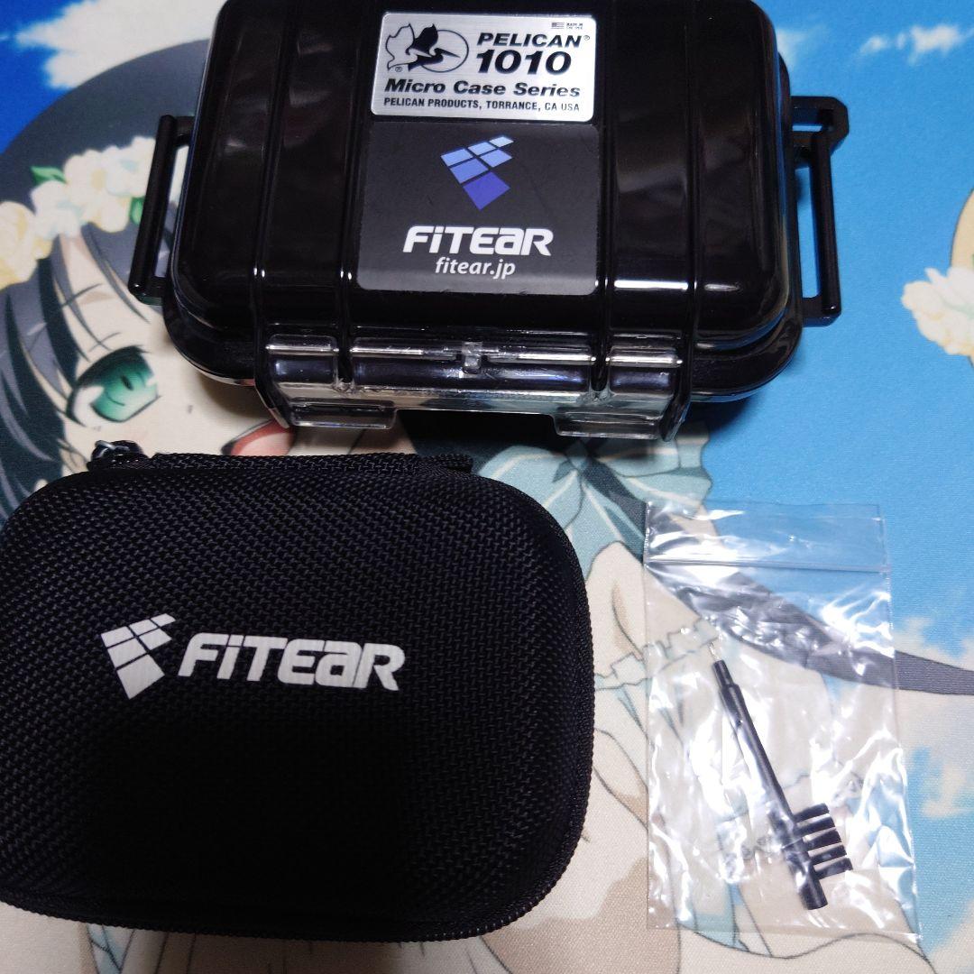 fitear MH334SR カスタムIEM リケーブル付