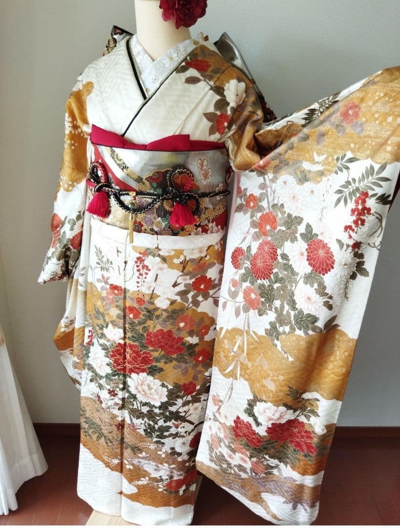 よっこ様　423.振袖7点セット正絹　フルセット　成人式