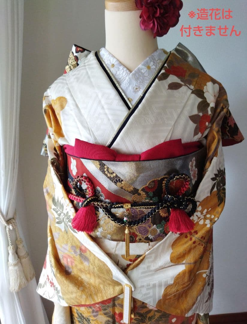 よっこ様　423.振袖7点セット正絹　フルセット　成人式