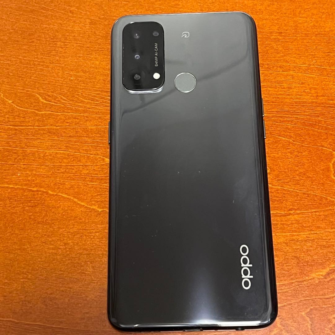 【美品】OPPO Reno 5A シルバーブラック