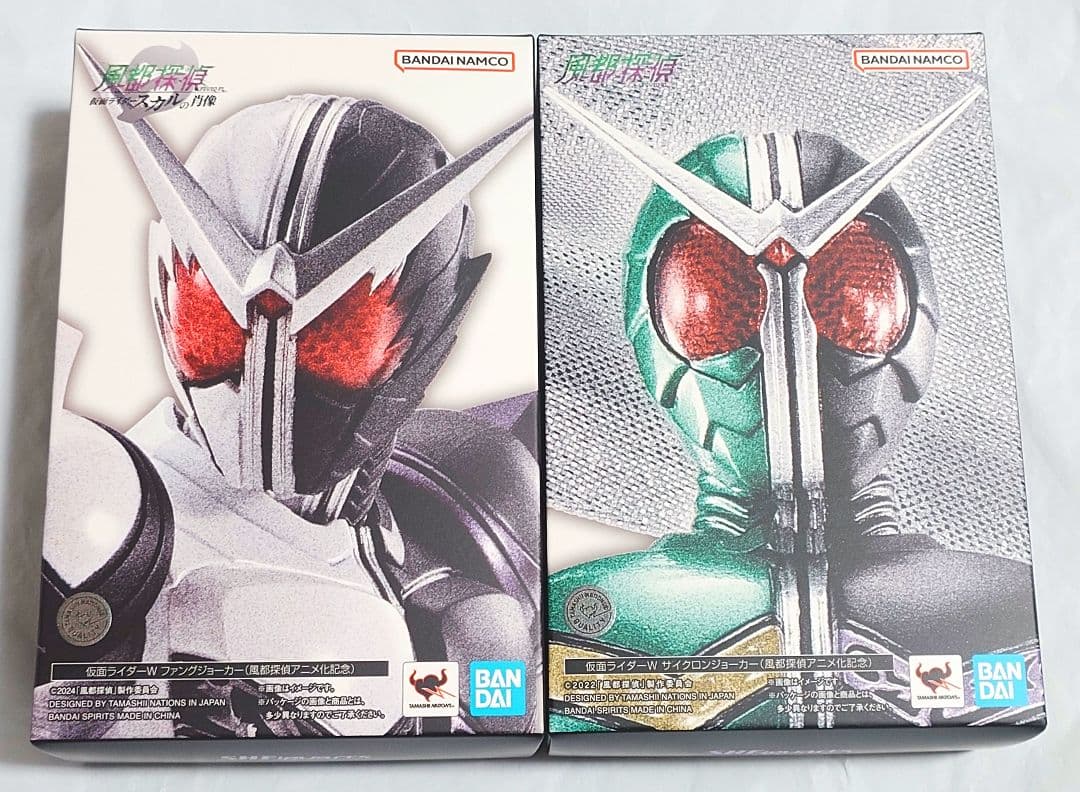 【新品】真骨彫製法 仮面ライダーWファングジョーカー＋サイクロンジョーカーセット