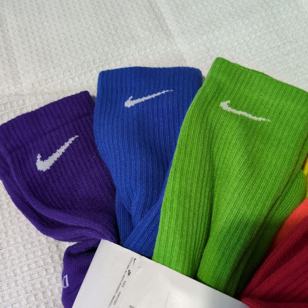 Nike ソックス 6足セット カラー多彩 ナイキ