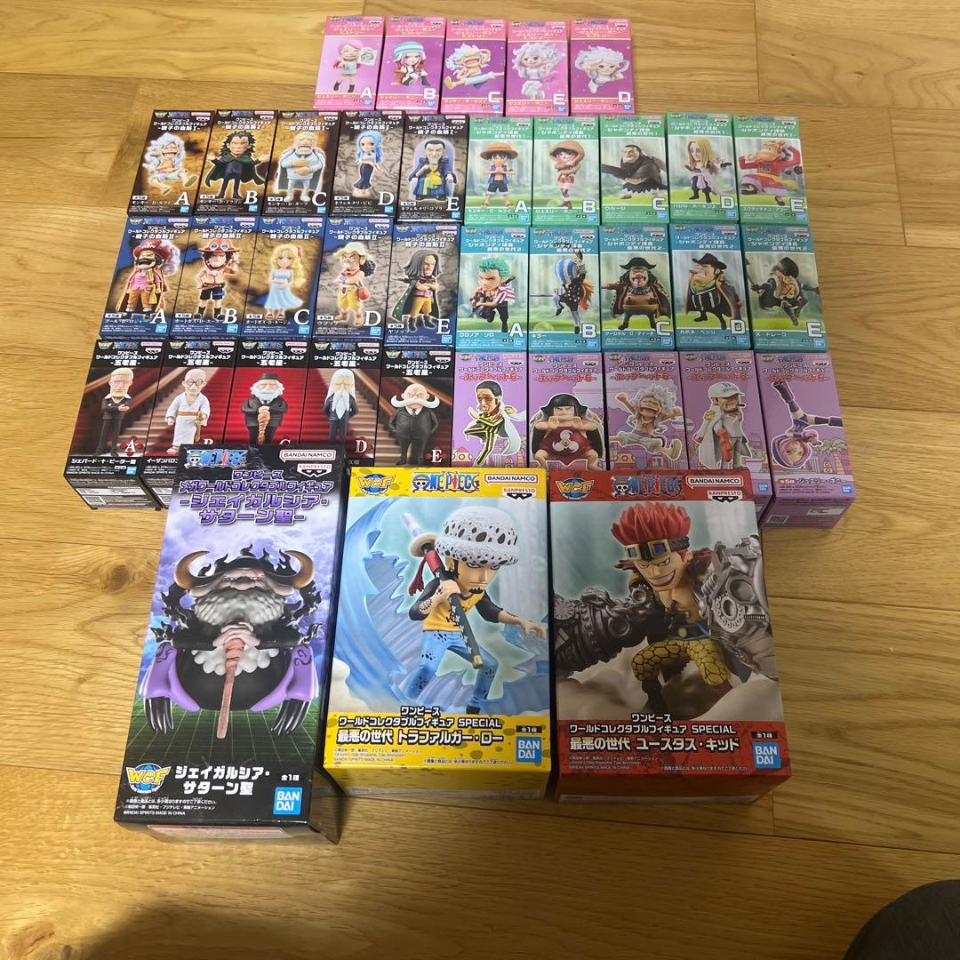 ワンピース　ワールドコレクタブルフィギュア 38種