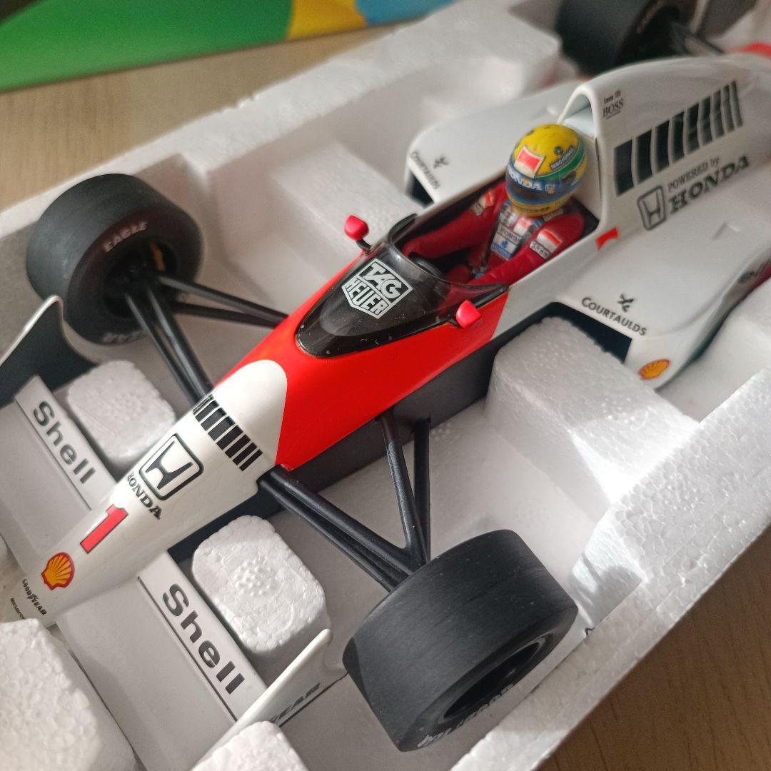 アイルトンセナ レーシングカーコレクション 1/18 マクラーレンホンダ1989