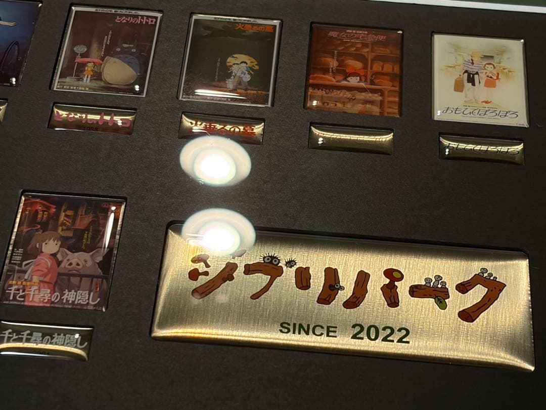 ジブリ映画 ポスターピンバッジ フルセット ジブリパーク