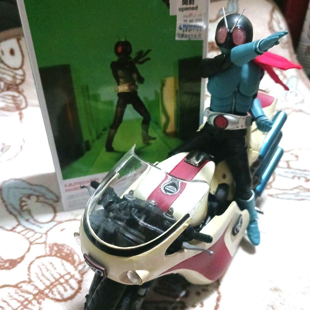 仮面ライダー　S.H.Figuarts　 　真骨彫　旧1号＆サイクロン号　開封品
