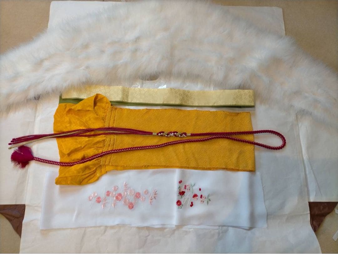 振袖　袴　フルセット　赤