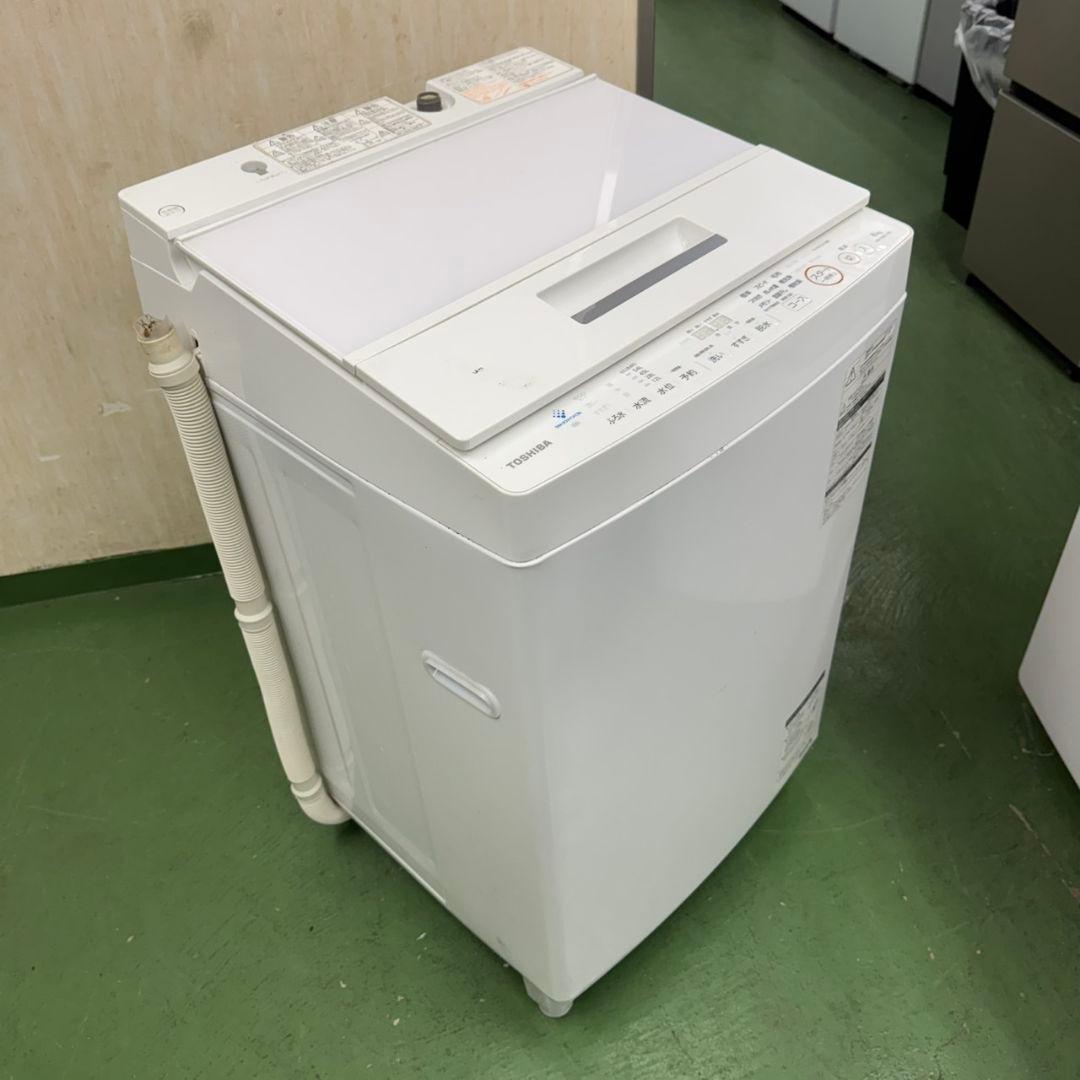 216 送料設置無料☆東芝　洗濯機　大容量8㌔　冷蔵庫