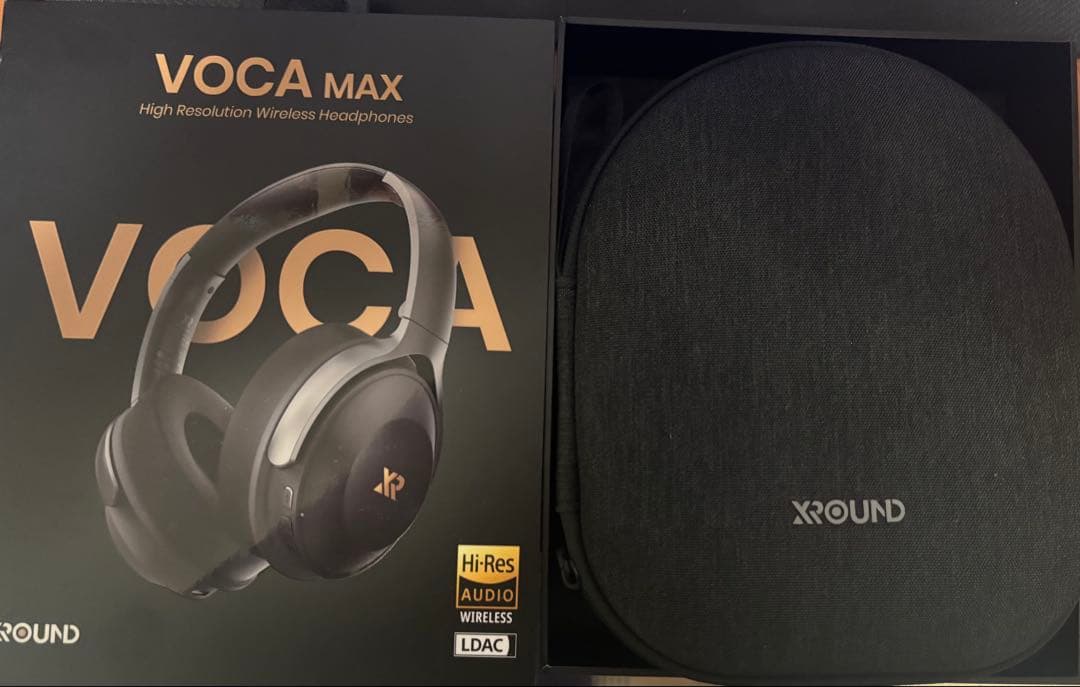 XROUND VOCA MAX ワイヤレスヘッドホン