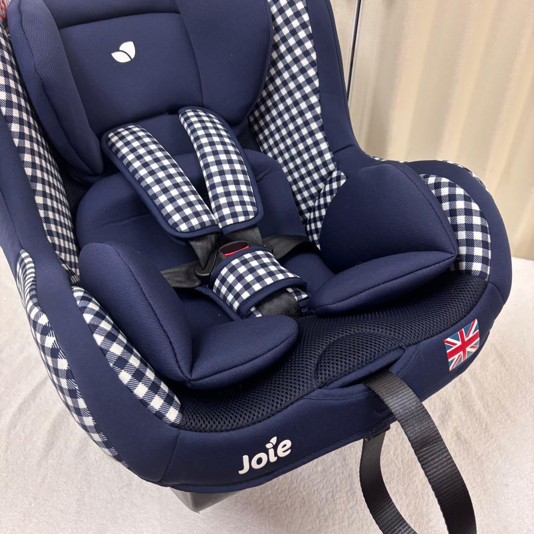 クリーニング済　☆美品☆　新生児OK　ジョイー　チルト　ネイビーギンガムチェック