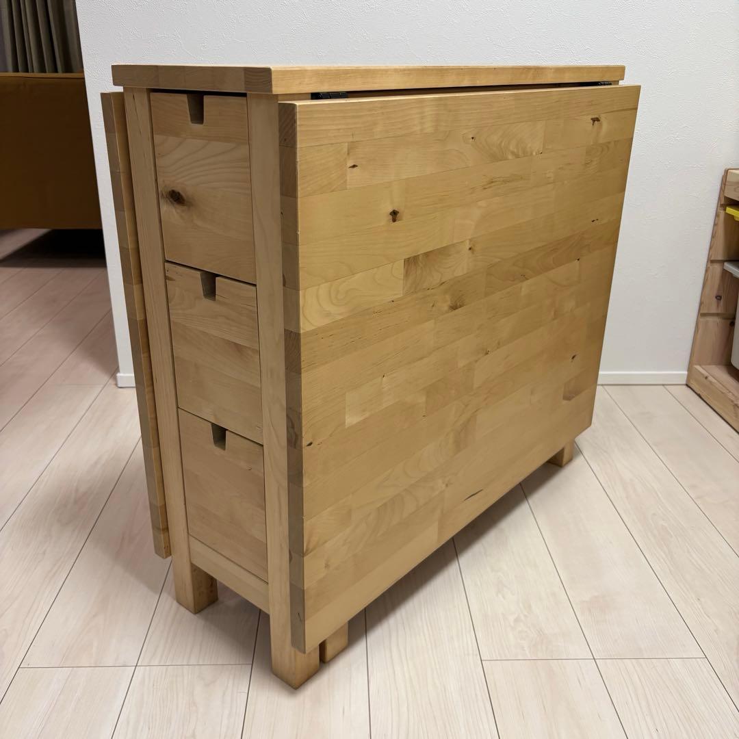 IKEA 折りたたみダイニングテーブル ノールデン NORDEN