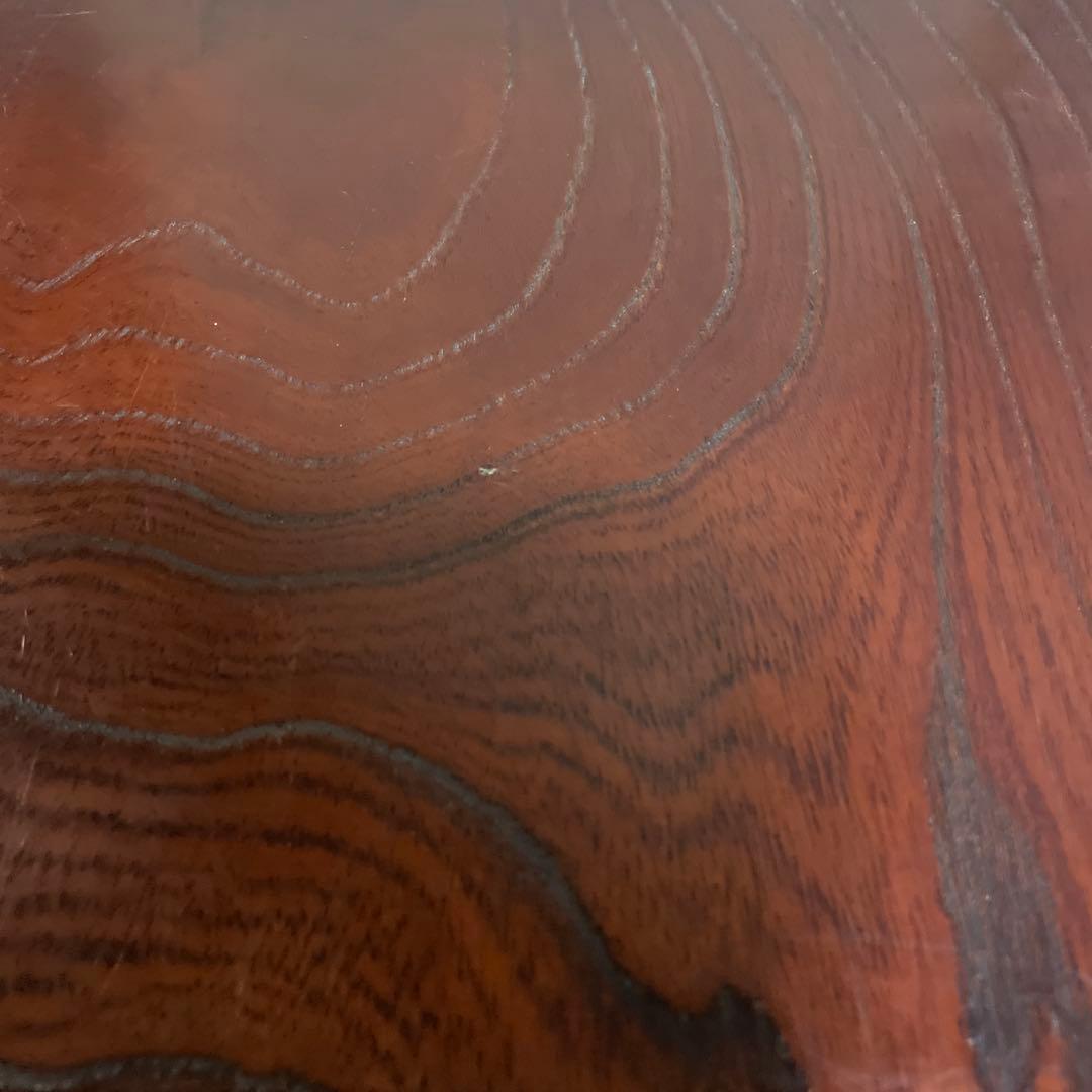 アンティーク和風 折りたたみ文机 3引き出し