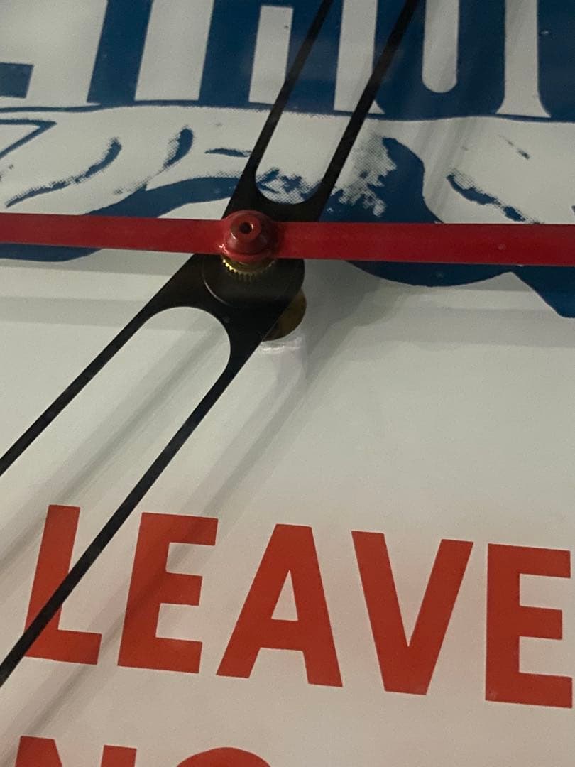 【新品】GREYHOUND グレイハウンド 内照明掛け時計 アメリカン雑貨