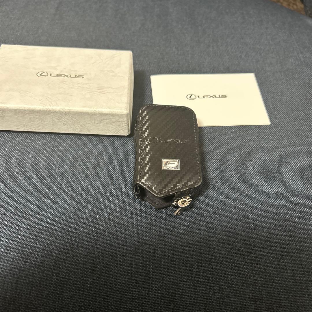 レクサス純正 スマートキーケース Fスポーツ カーボン調 Cタイプ スマートキー