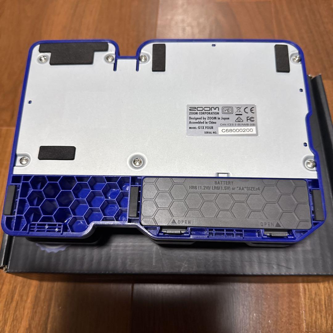 【希少品】ZOOM G1X FOUR 限定カラー イケベ限定 マルチエフェクター