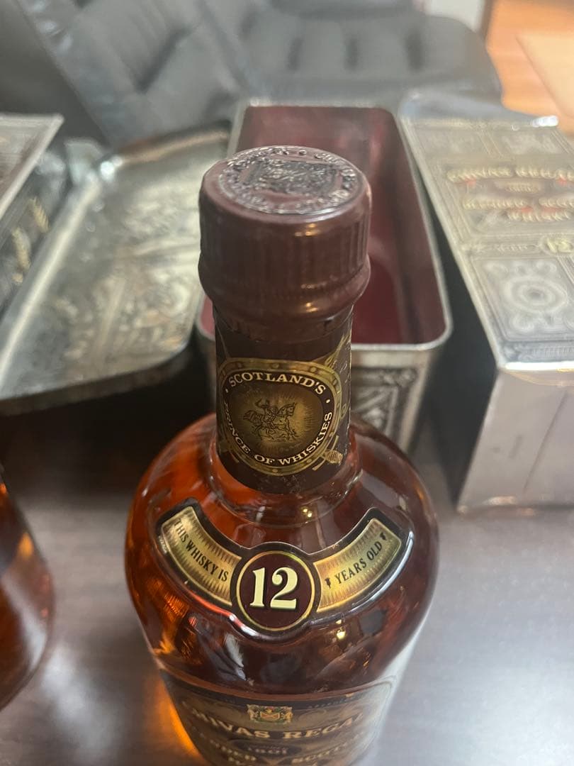 古酒３本セットCHIVAS REGAL 12年