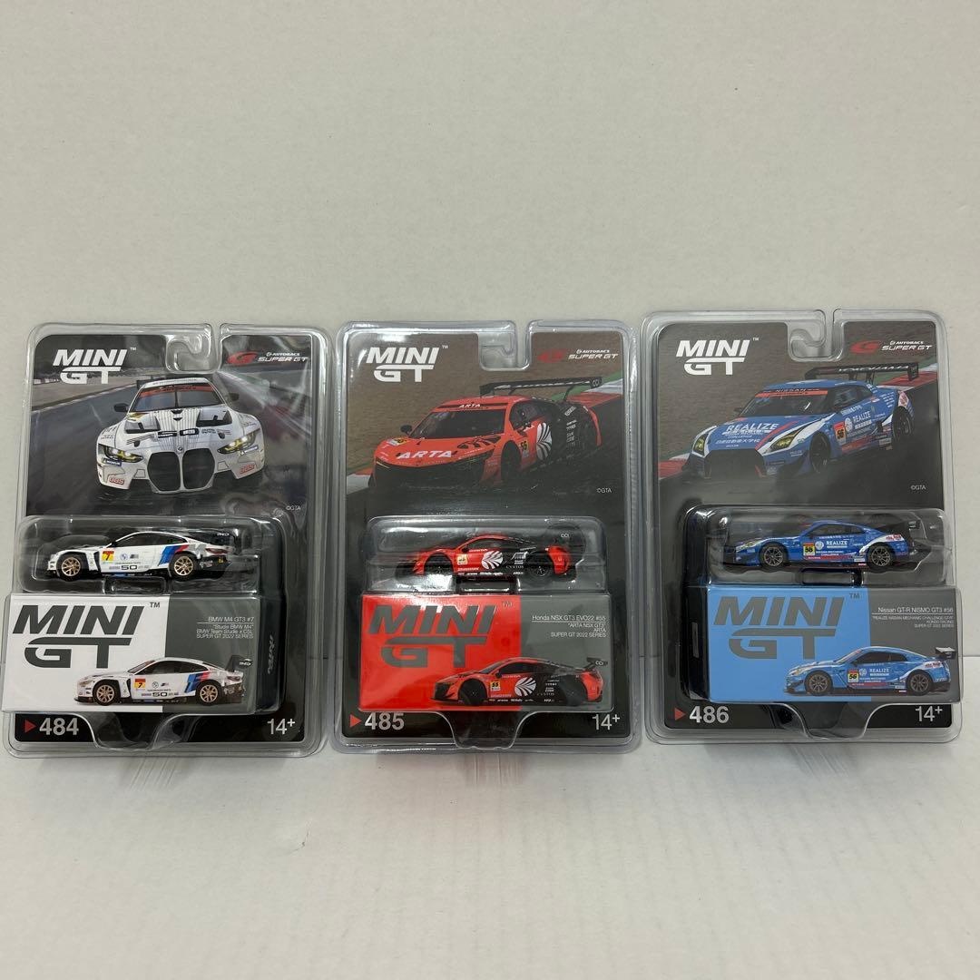 MINI GT GT AUTOBACS SUPER GT 3台セット