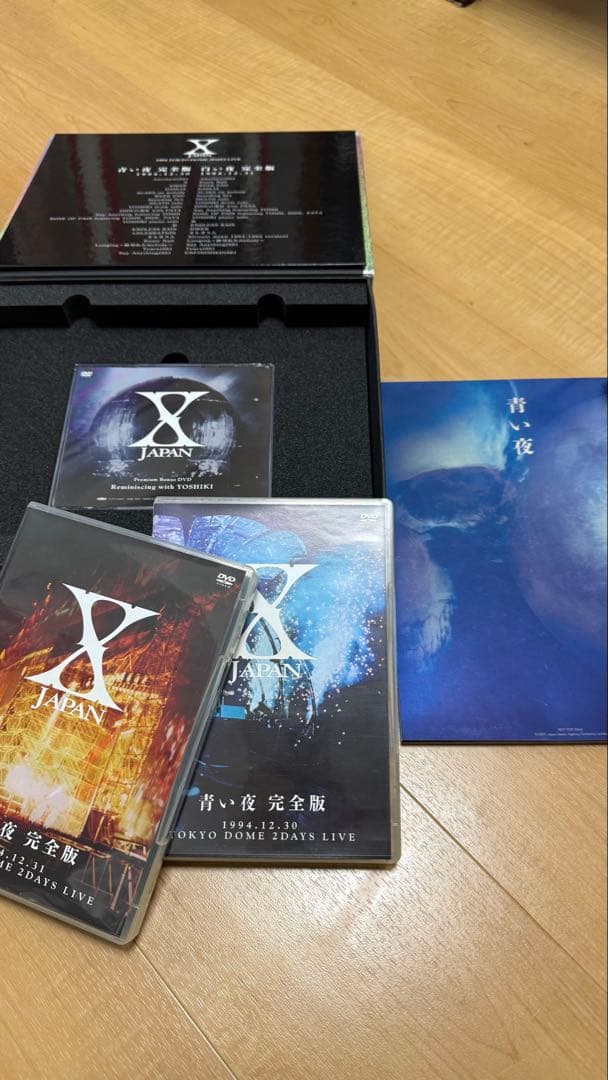 X JAPAN 青い夜・白い夜 完全版 DVD初回限定盤