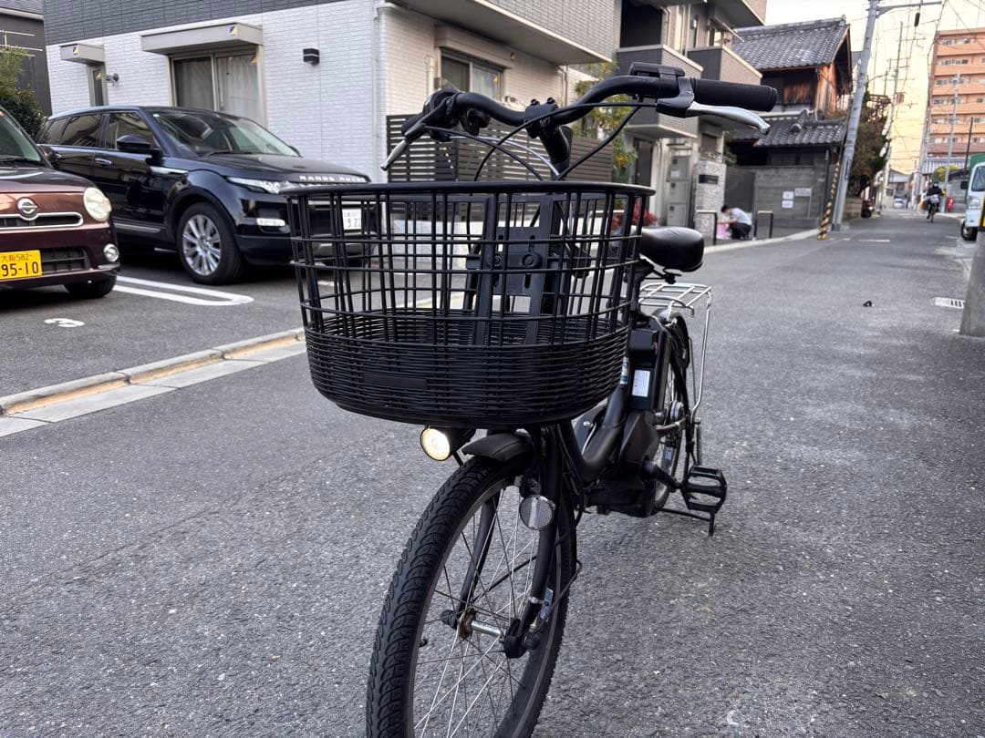 YAMAHA電動アシスト自転車 シティタイプ ブラック