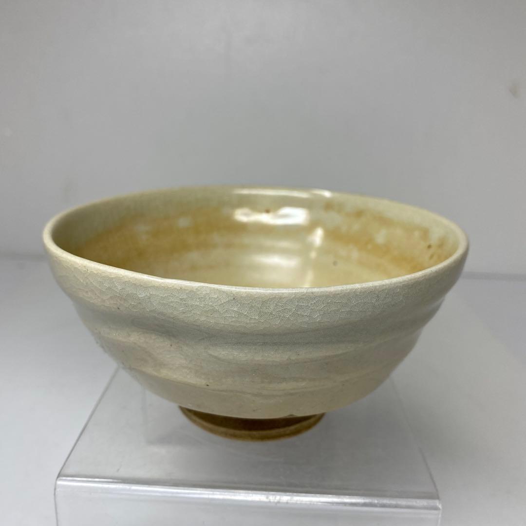 ☆茶3 時代　大山焼茶碗　口径12㎝ 東里7-0309①