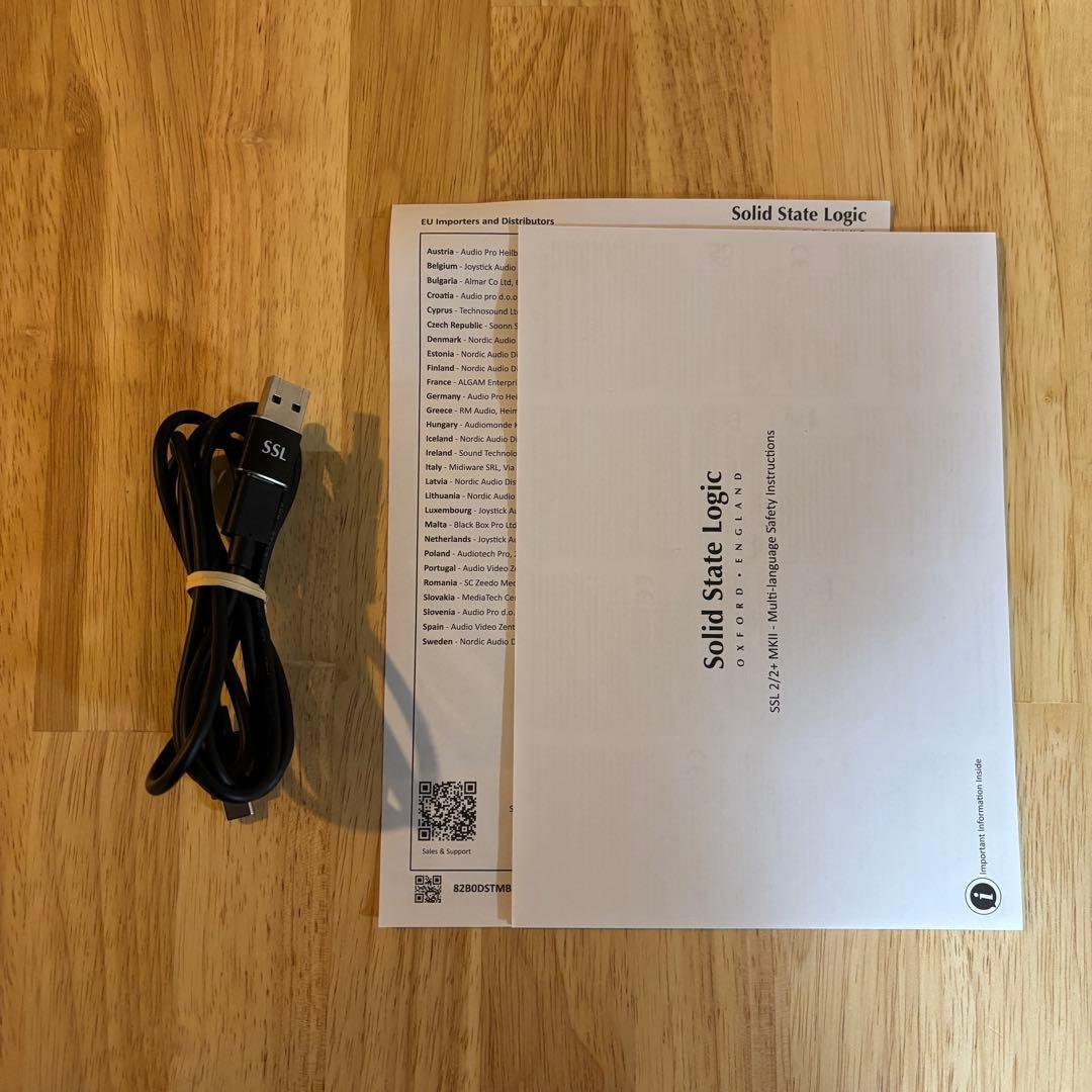 SSL2MKⅡ USBオーディオインターフェース