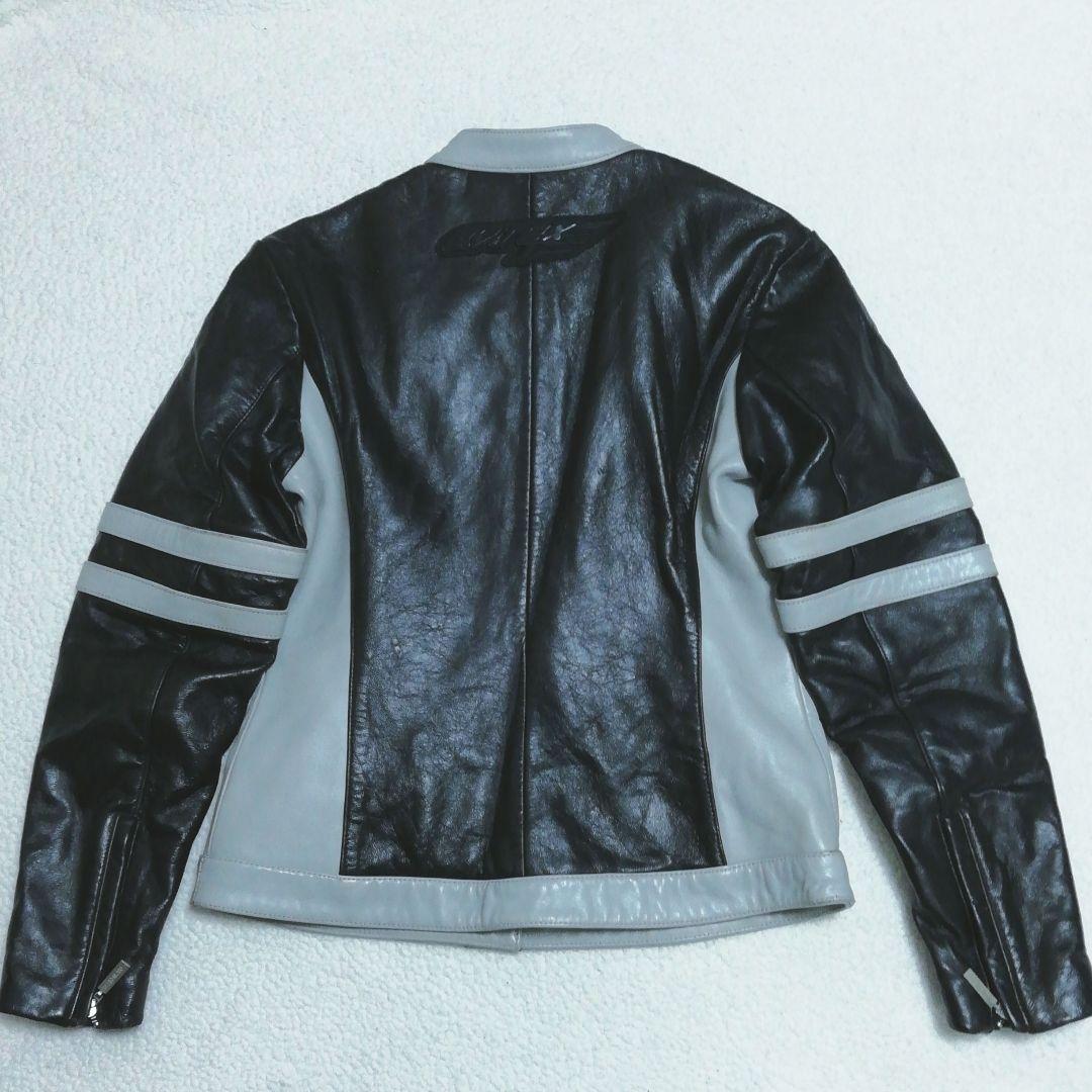 AVIREX アヴィレックス レザーシングルライダースジャケット(M)