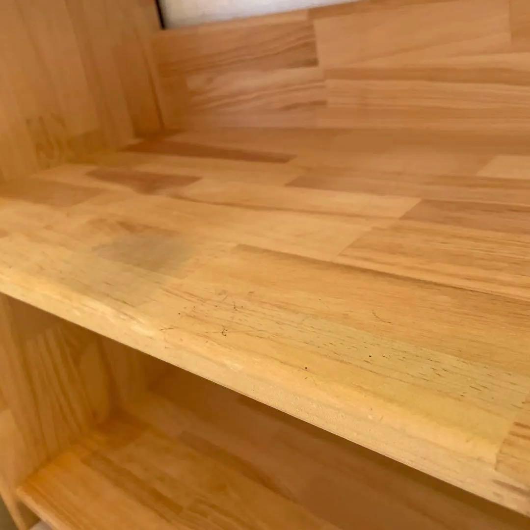 【大幅お値下げ】木製3段棚　シェルフ モンテッソーリ　モンテ　3段