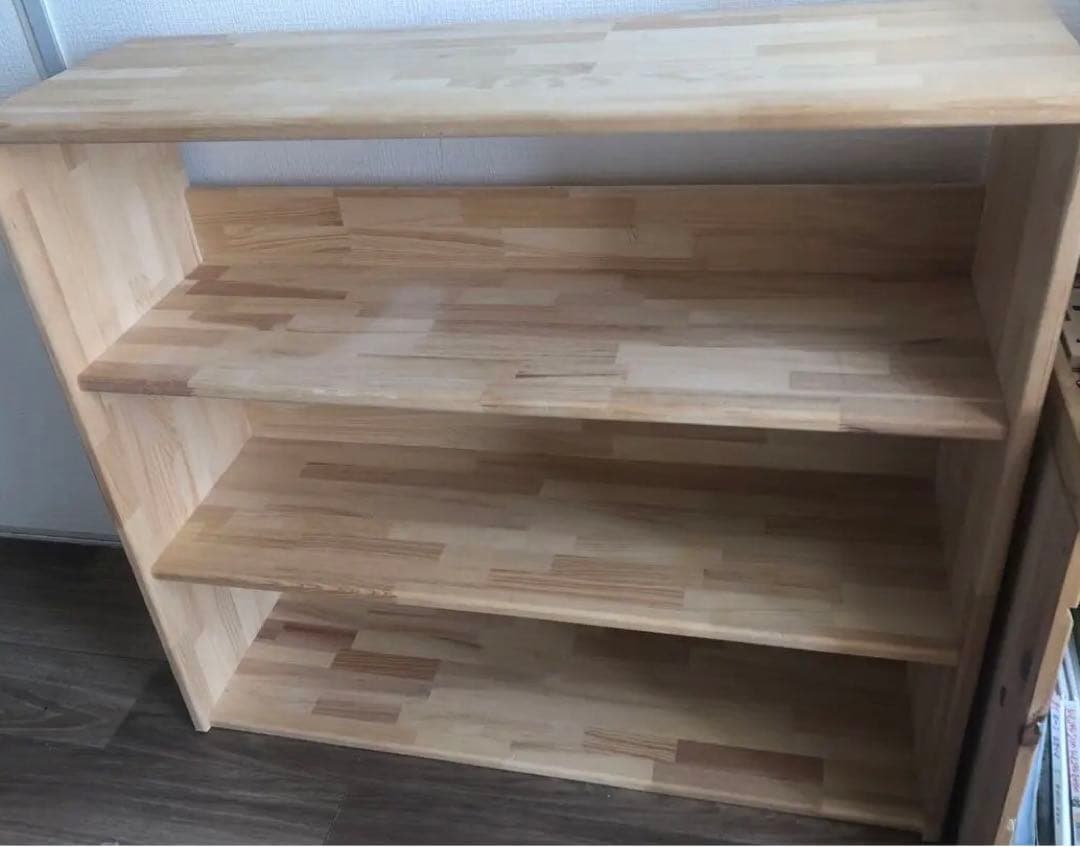 【大幅お値下げ】木製3段棚　シェルフ モンテッソーリ　モンテ　3段